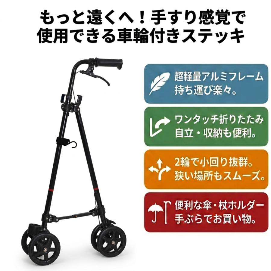 フジホーム 杖 介護 つえ 人気杖 ハンドレールステッキII WB5135