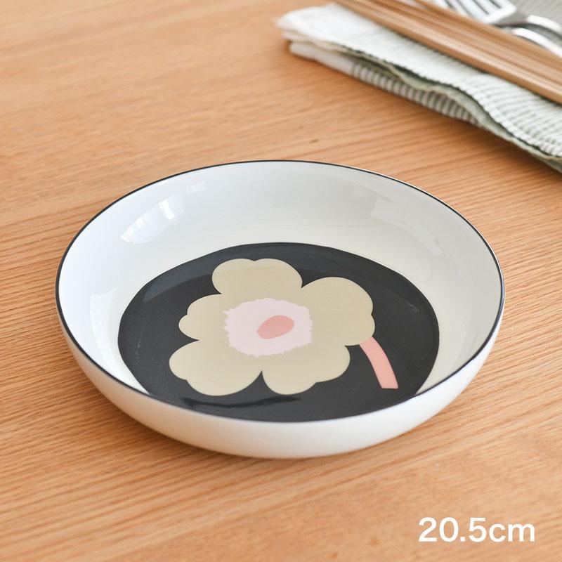 marimekko（マリメッコ） ディーププレート 20.5cm ウニッコ オフ