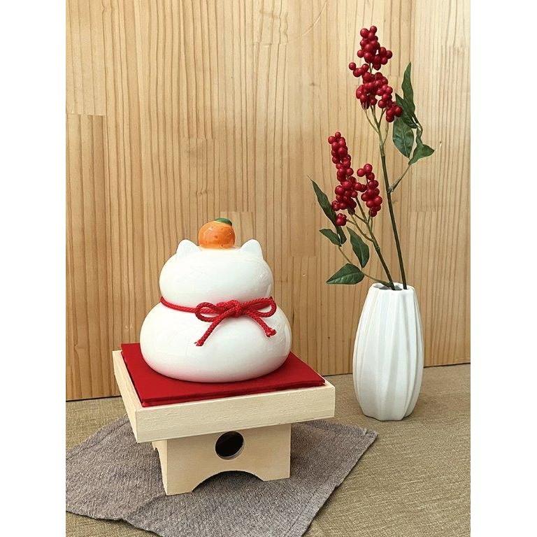 DECOLE（デコレ） 陶器の猫鏡餅 Lサイズ : CHEER-FUL* - 通販 - Yahoo