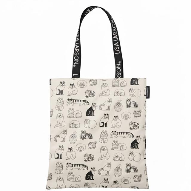 Lisa Larson（リサラーソン） スケッチマイキー トートバッグ : emily