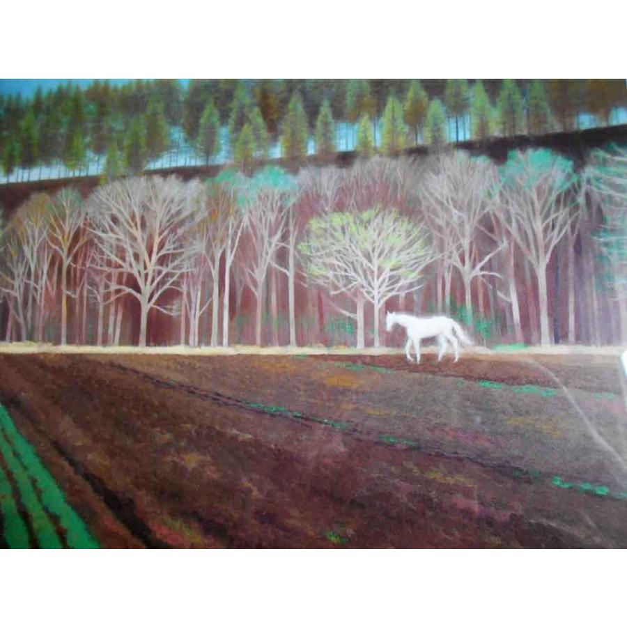 東山魁夷 春を呼ぶ丘 絵画 複製画 : 古都-京都 掛け軸専門店文永堂