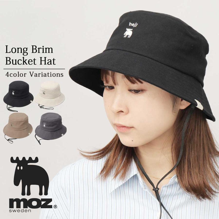 moz（モズ） バケットハット レディース ハット バケハ 帽子 あご
