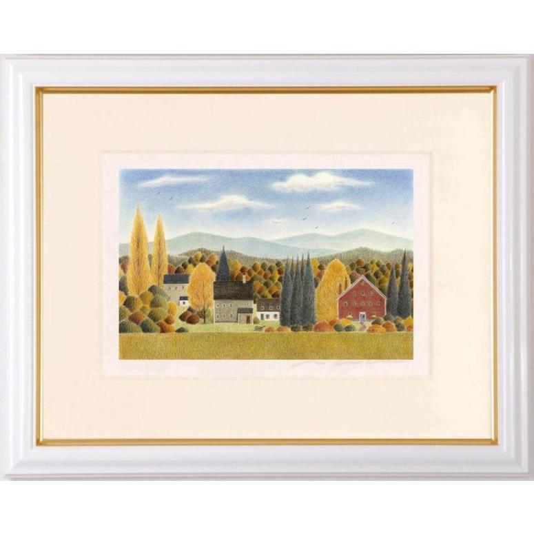 渡辺美香子 秋への誘い 風景画 絵画 インテリア プレゼント