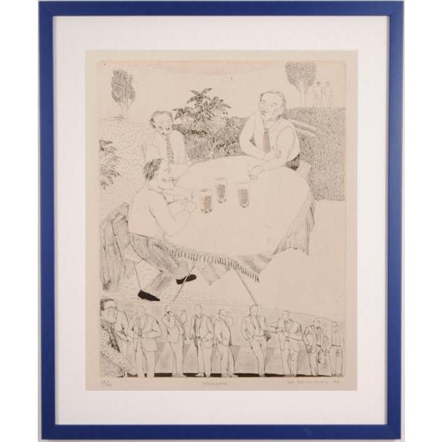 山本容子 絵画 銅版画 絵 エッチング アクアチント インテリア