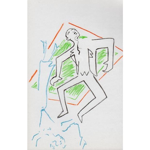 ジャン・コクトー 絵画 版画 オリジナルリトグラフ 絵 ノーサイン 挿画