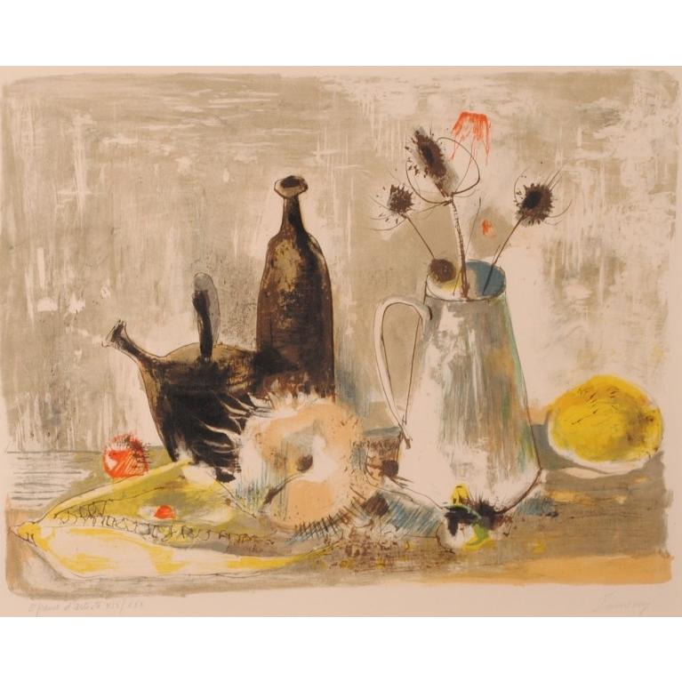 ジャン・ジャンセン あざみのある静物 インテリア 絵画 静物画