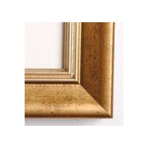 阿蘇 絵画 風景画 水彩画 内藤謙一 「阿蘇・根子岳の夕映え」 額付き