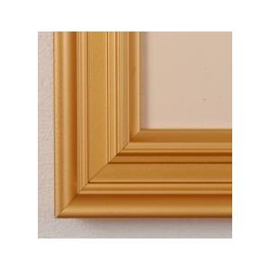 日本画 絵画 風景画 奈良県斑鳩 法隆寺 和風 鈴木竹柏 「桃季の里」 額