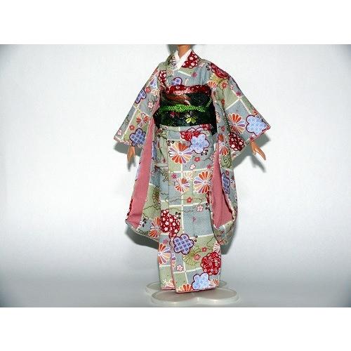 ミニチュア着物29cmドール用型紙と説明書キット : あい工房 Yahoo!店