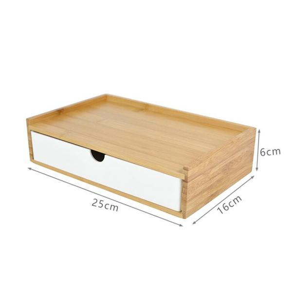 竹製 卓上収納 卓上チェスト 机上収納 机上ラックおしゃれ