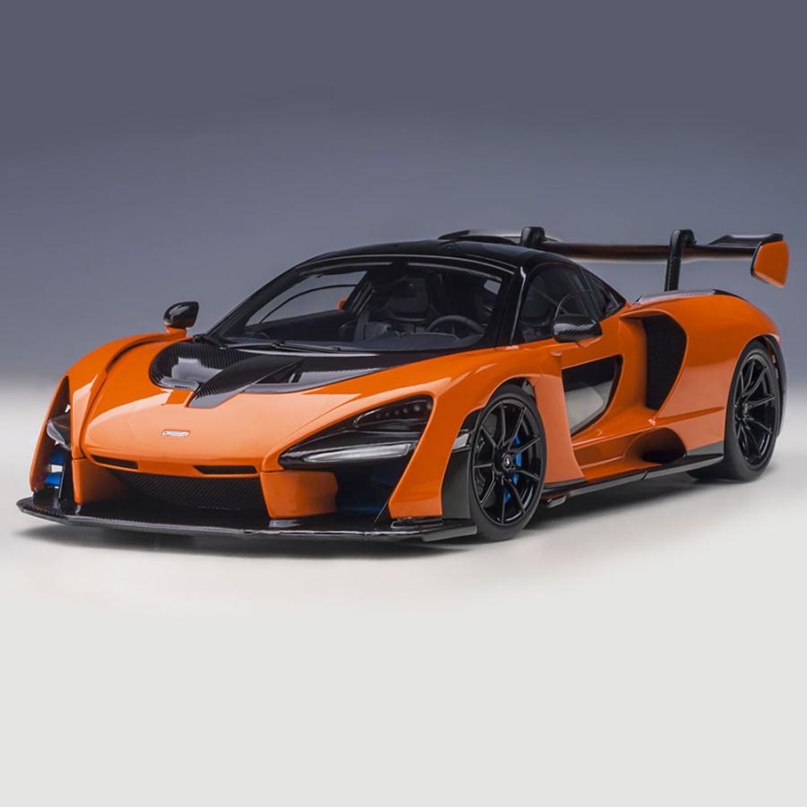 マクラーレン（MACLAREN） ミニカー 1/18 セナ オレンジ McLAREN SENNA