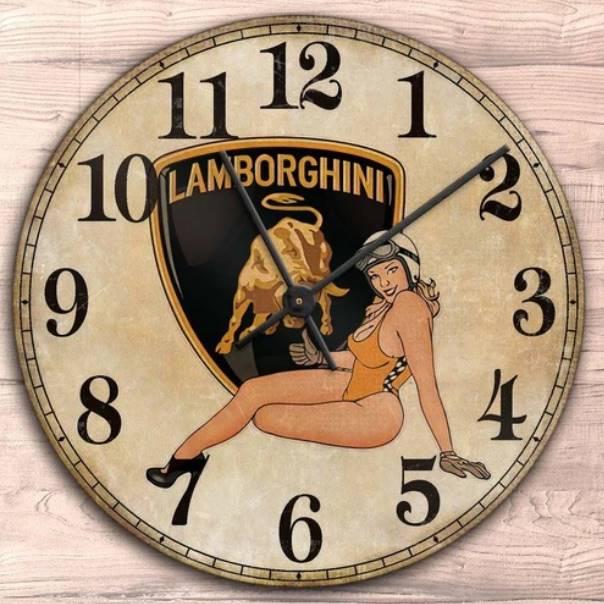 LAMBORGHINI ランボルギーニ 掛時計 ウオールクロック 壁掛け時計