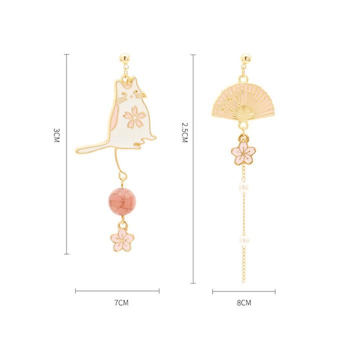 数量限定 ピアス イヤリング ピンク 花 猫 フラワー ねこ 桜 さくら