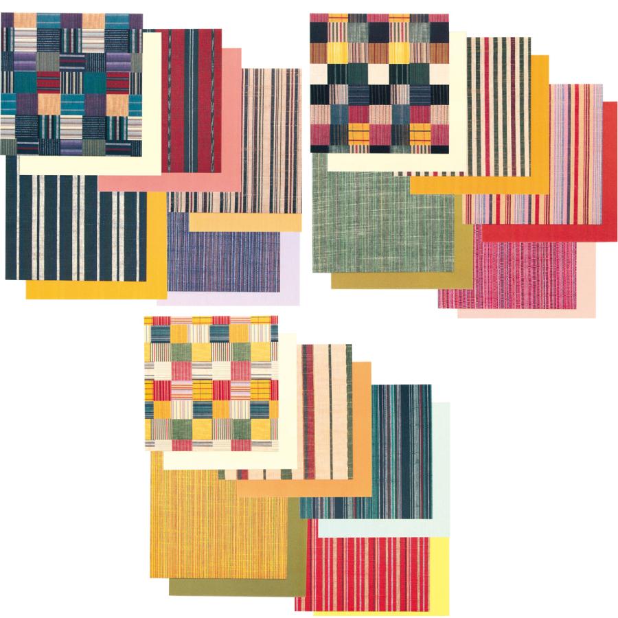 メール便可 ] 会津木綿柄折り紙 全3種類セット 20枚×3種類入 和柄