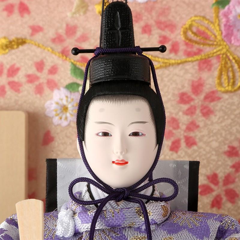 雛人形 コンパクト ひな人形 雛 ケース飾り 五人飾り まどか 芥子五人