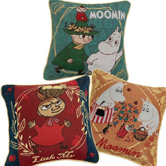 MOOMIN（ムーミン） クッション ゴブラン織り 背あて キャラクター