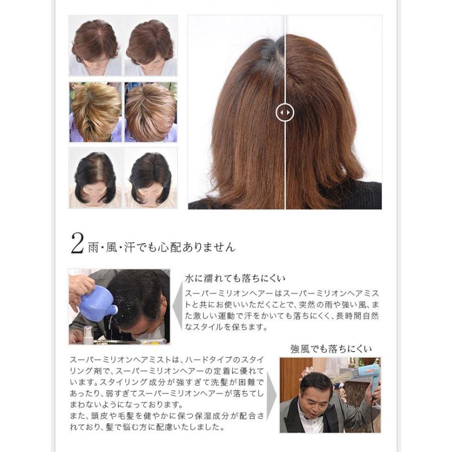 スーパーミリオンヘアー 30g（ブラック）2個セット : アットホームケア