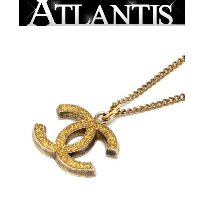 CHANEL（シャネル） ココマーク ネックレス ゴールドラメ : atlantis