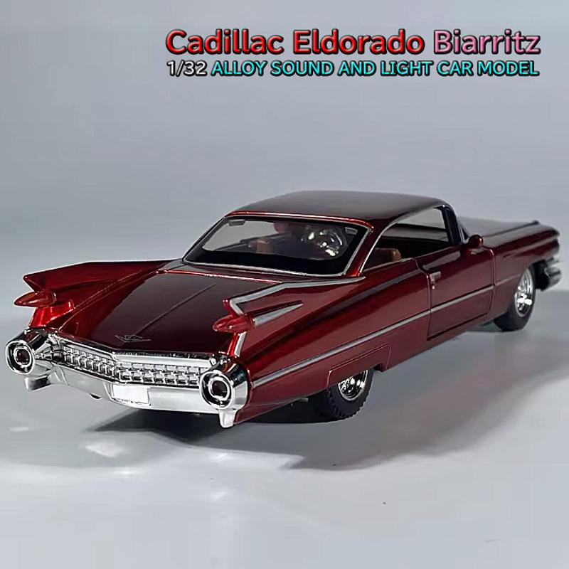 キャデラック エルドラド ビアリッツ 1/32 ミニカー 全4色 ライト点灯