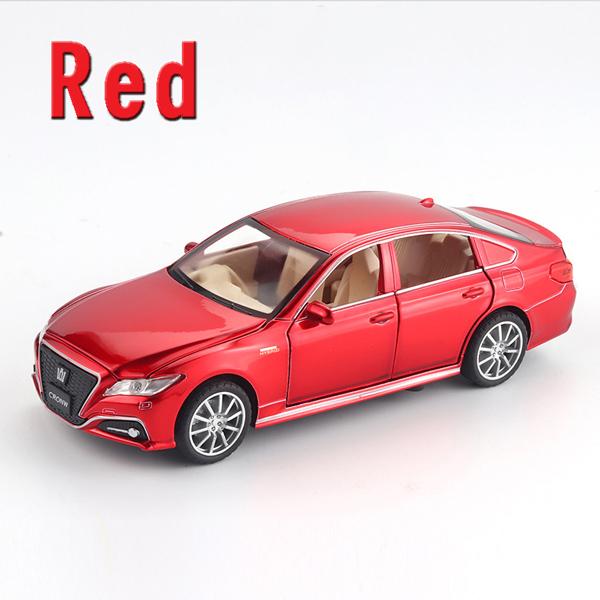 トヨタ（TOYOTA） クラウン 1/32 ミニカー 全3色 ライト点灯 エンジン