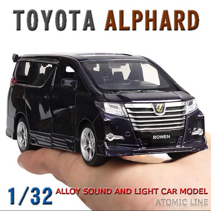 トヨタ（TOYOTA） ALPHARD アルファード 1/32 ミニカー 全3色 ライト