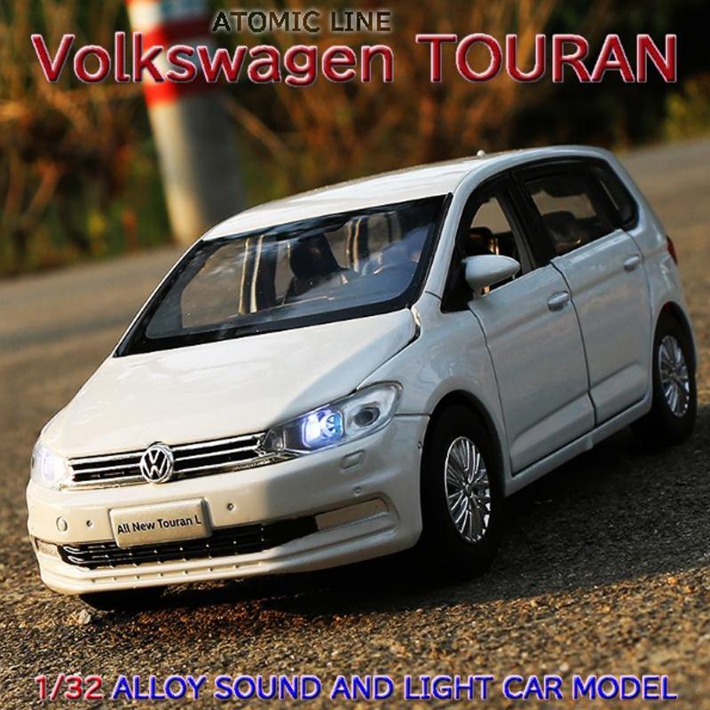 フォルクスワーゲン（Volkswagen） GOLF トゥーラン 1/32 ミニカー 全3