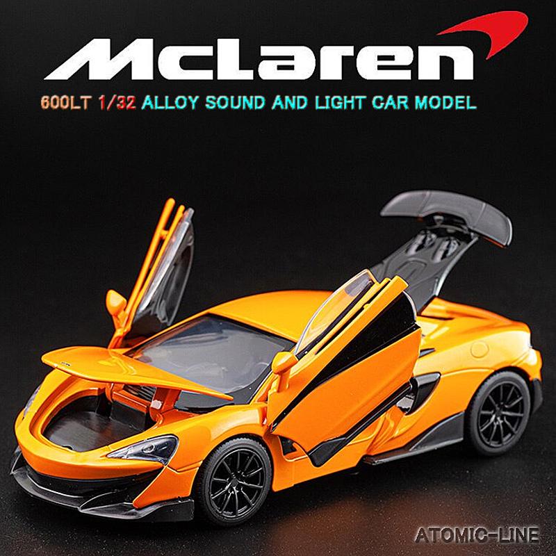 マクラーレン McLaren 600LT 1/32 ミニカー 全7色 ライト点灯 エンジン