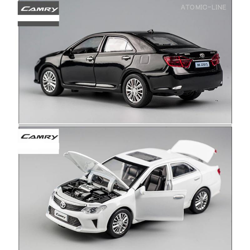 トヨタ（TOYOTA） CAMRY カムリ 1/32 ミニカー 全4色 ライト点灯 合金
