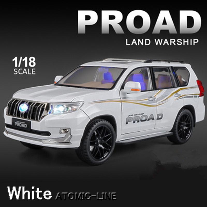 トヨタ（TOYOTA） ランドクルーザー プラド 1/18 ミニカー 全2色