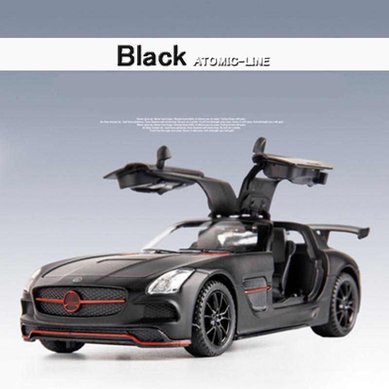 メルセデスAMG メルセデスベンツ SLS AMG 1/32 ミニカー 全4色 ライト