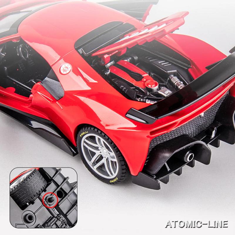 Ferrari（フェラーリ） P80/C 1/32 ミニカー 全4色 ライト点灯