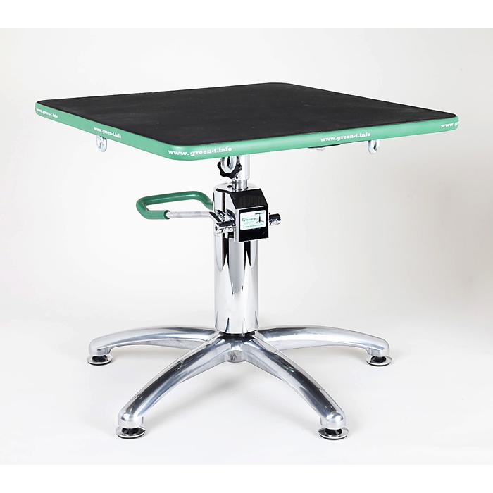 盆栽道具 盆栽作業台 「油圧式回転作業台Green-T 角型プラス」 盆栽の