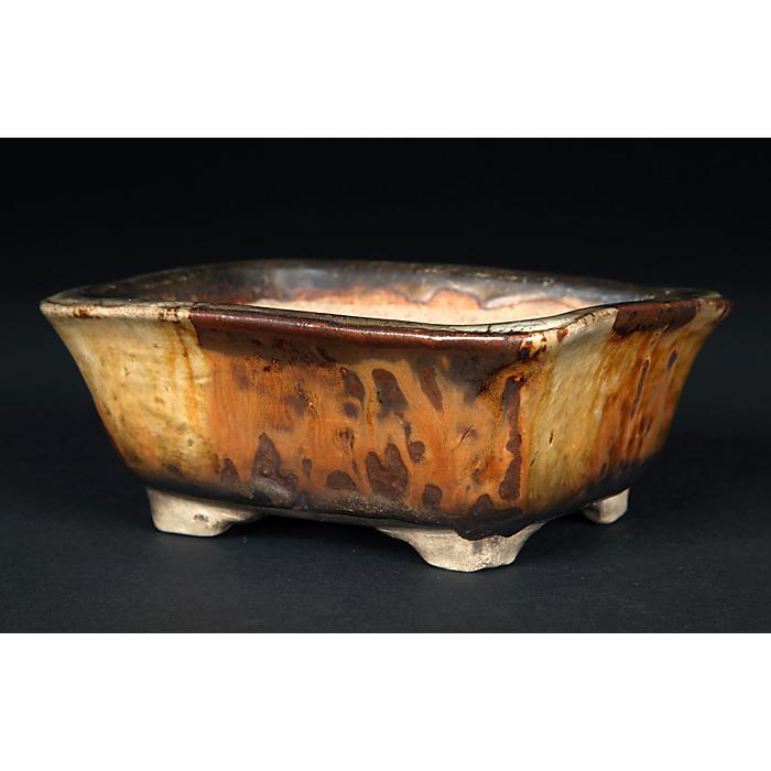 高取釉長方鉢 : 盆栽彩都ヤフー店 - 通販 - Yahoo!ショッピング