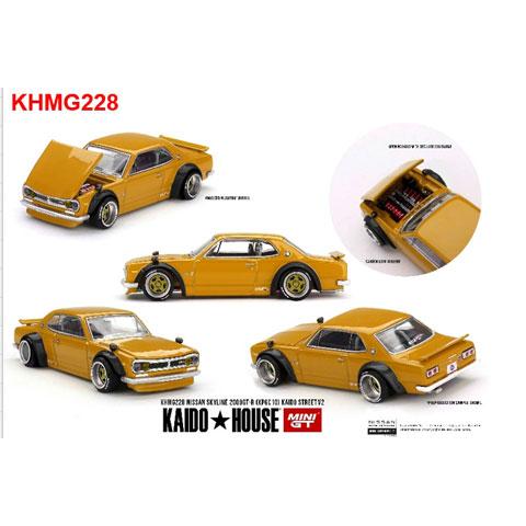 MINI-GT 1/64 Nissan スカイライン 2000GT-R (KPGC10) Kaido Street V2