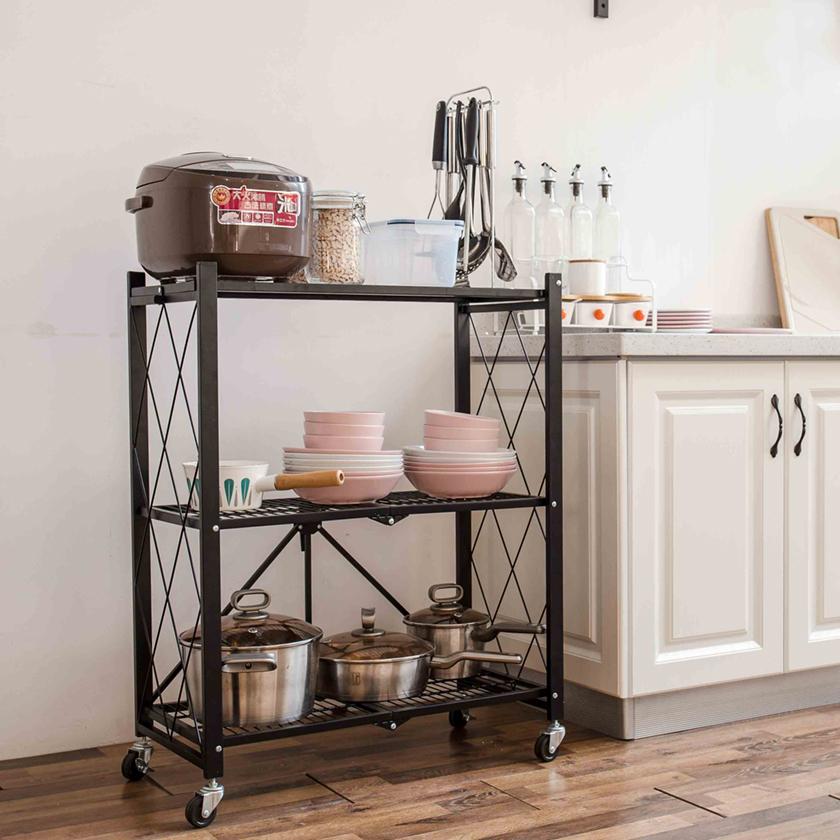 スチールラック オープンラック 折りたたみ 幅70 収納 棚 ラック