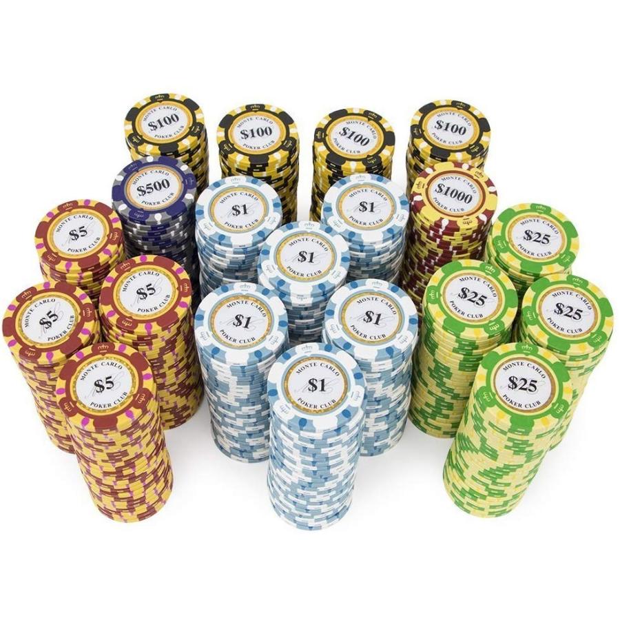 アメリカのカジノ用品メーカーBrybelly モンテカルロ 500枚 ポーカー