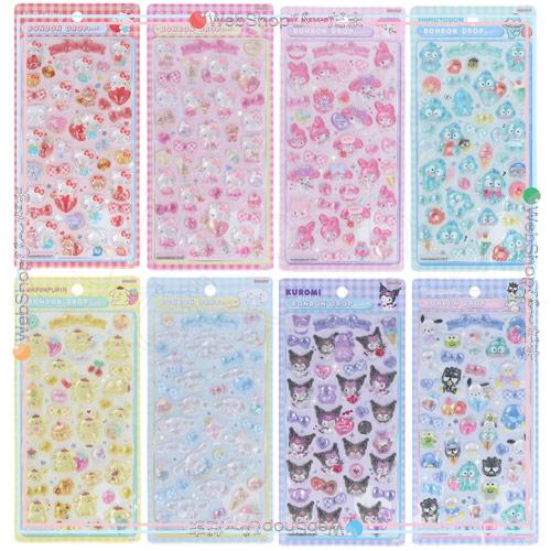 サンスター文具 ☆サンスター文具 ボンボンドロップシール サンリオ