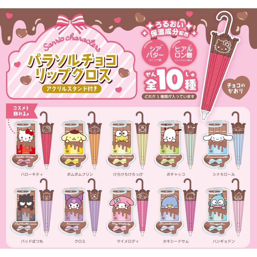 サンリオパラソルチョコ風リップグロス サンリオキャラクターズ