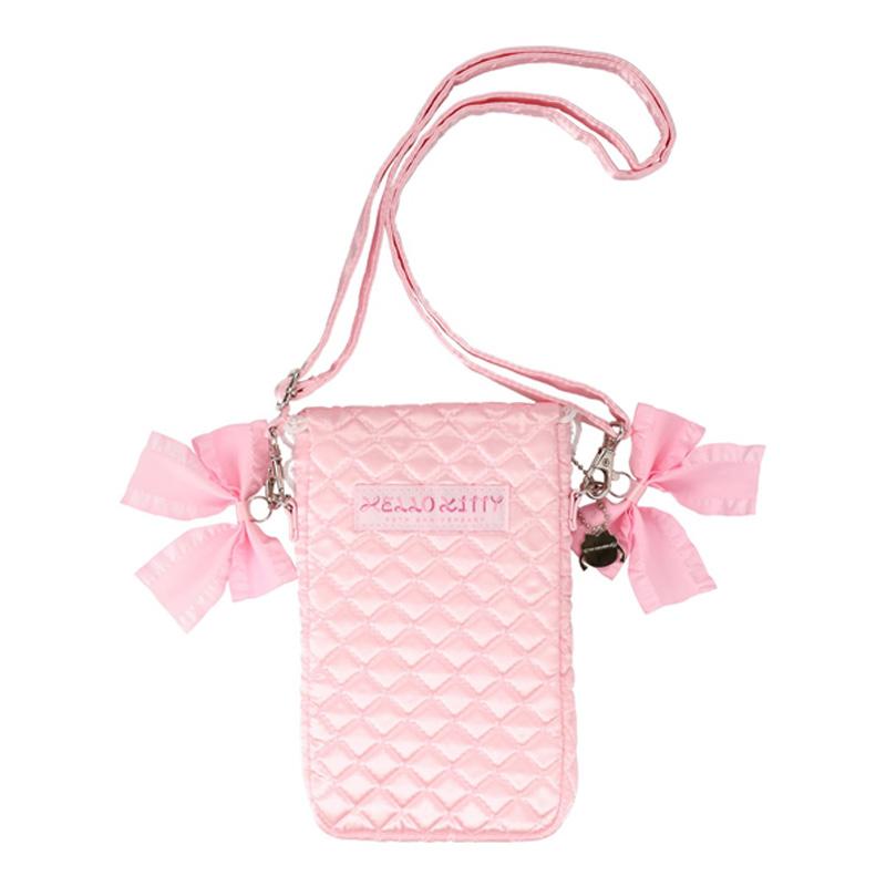 ハローキティ50周年記念 ピンクキルトシリーズ ショルダーバッグ Hello