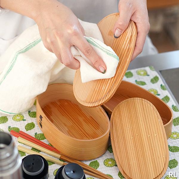 曲げわっぱ 弁当箱 小判入子 レディース 栗久 わっぱ弁当 国産 日本製