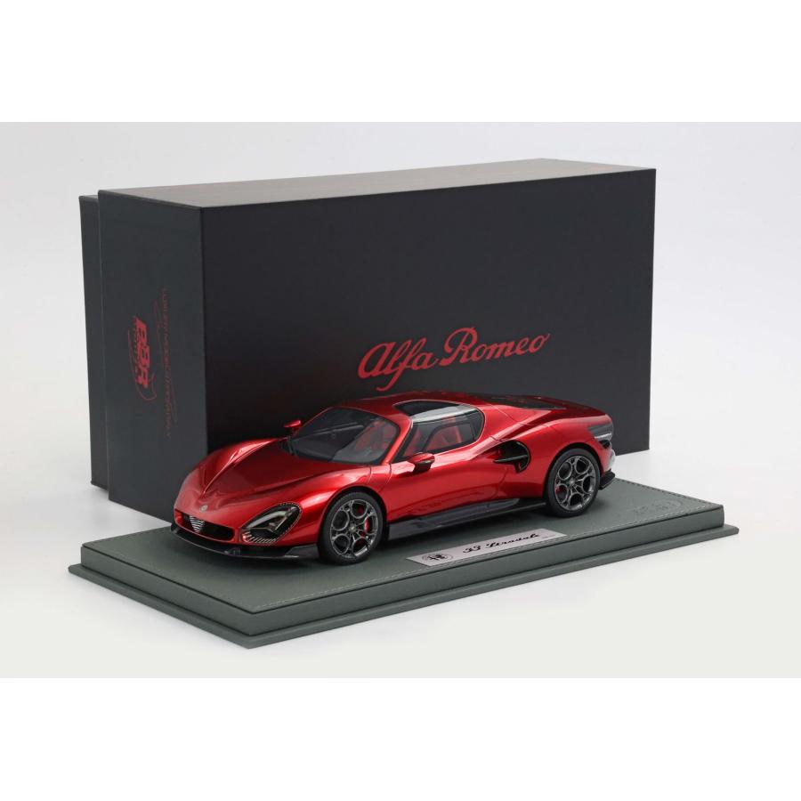 B.B.R ＜予約品＞ BBR 1/18 Alfa Romeo 33 Stradale Red Villa D'Este
