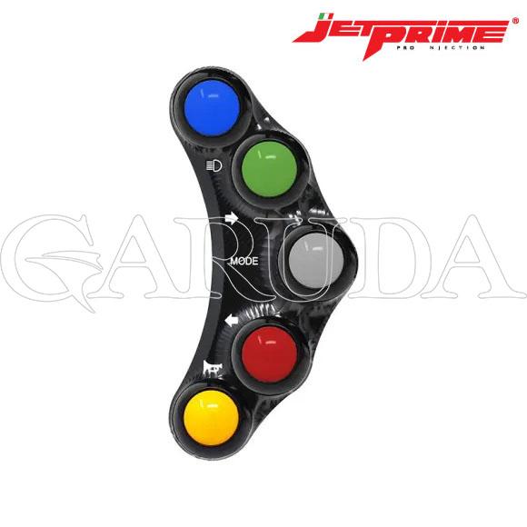 JETPRIME[PLS004]ハンドルスイッチパネル【左側】 Kawasaki ZX-10RR(16