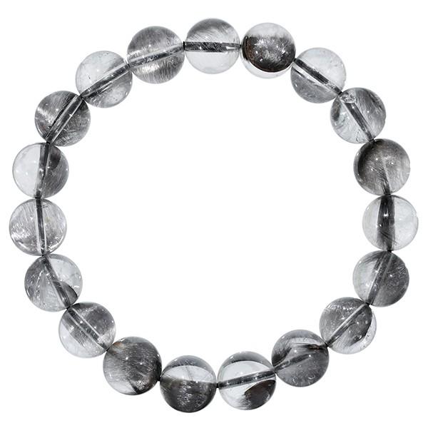プラチナルチルクォーツ ブレスレット 10A グレード 9.5mm 17cm 天然石