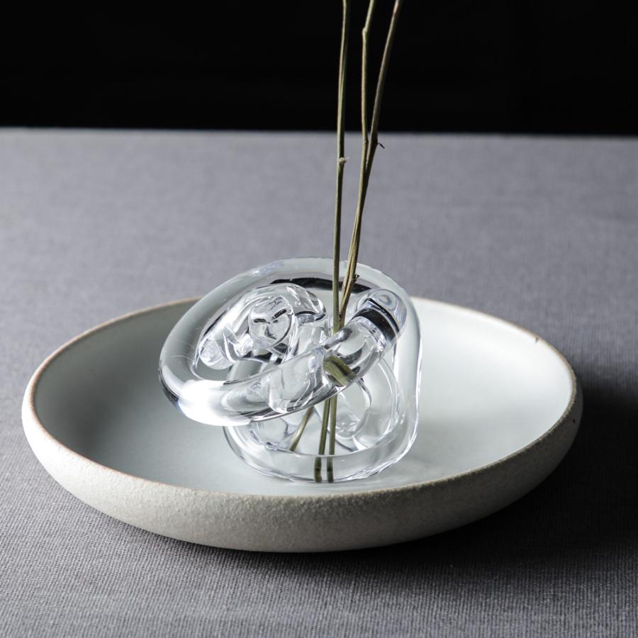 剣山 伊藤泰三作 ガラスの剣山 中 花留め 花止め 日本製 SUN GLASS