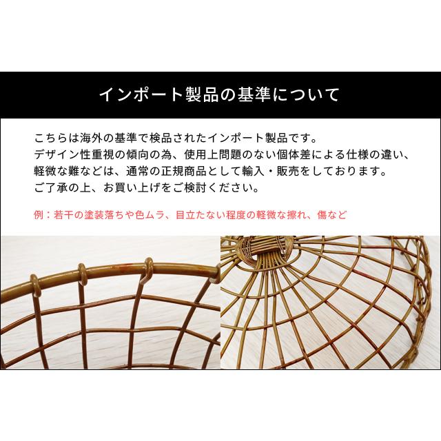 ワイヤーバスケット おしゃれ かご アンティーク風 ゴールド ワイヤー
