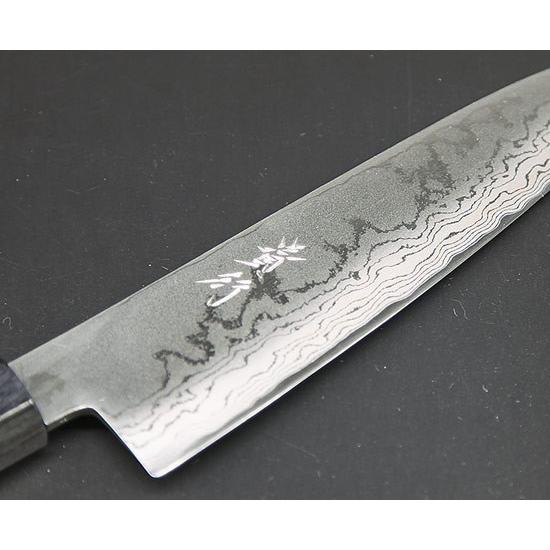 高級包丁 越前打刃物 風紋牛刀 刃渡り210mm（完全片刃） 送料無料