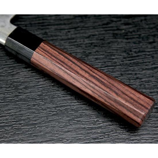 高級包丁 越前打刃物 風紋牛刀 刃渡り210mm（完全片刃） 送料無料