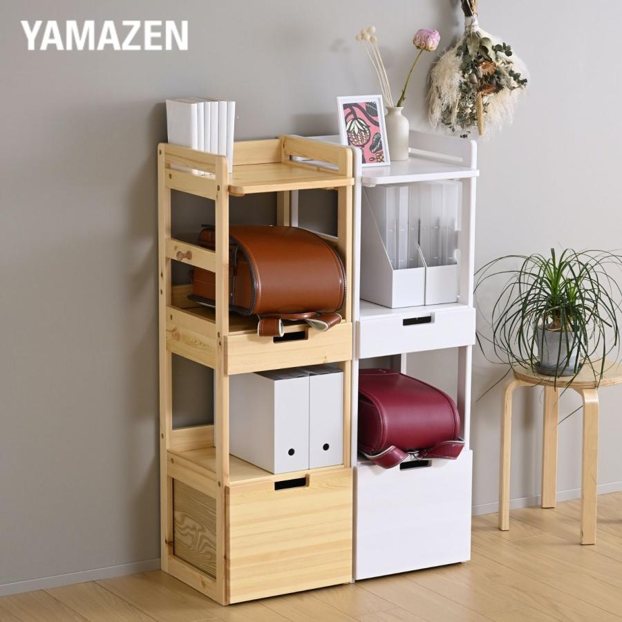 ランドセルラック パイン材 A4対応 絵本 本棚 ラック : くらしのe