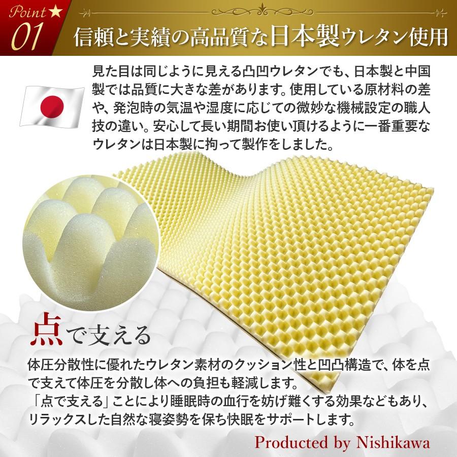 西川（nishikawa） マットレス 三つ折り シングル スリーププレミアム
