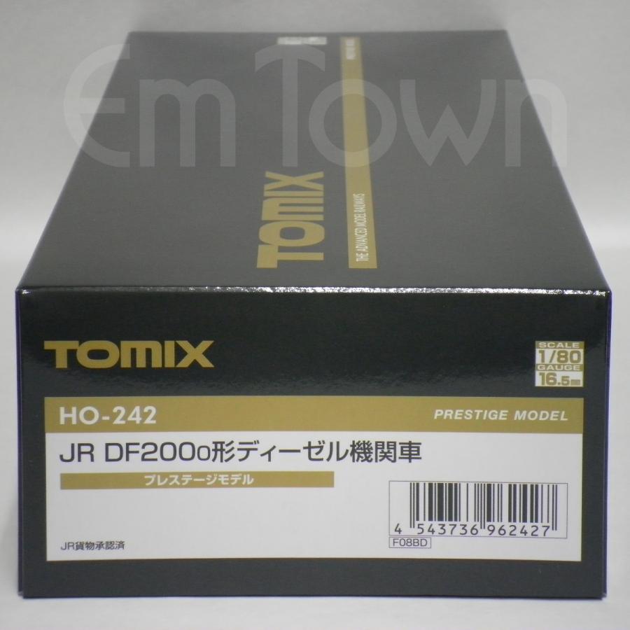 トミックス TOMIX HO-242 JR DF200-0形ディーゼル機関車【プレステージ